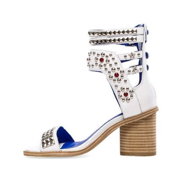 Jeffrey Campbell "Tamaya" Studded Embellished Sandal - Picture 4 of 7